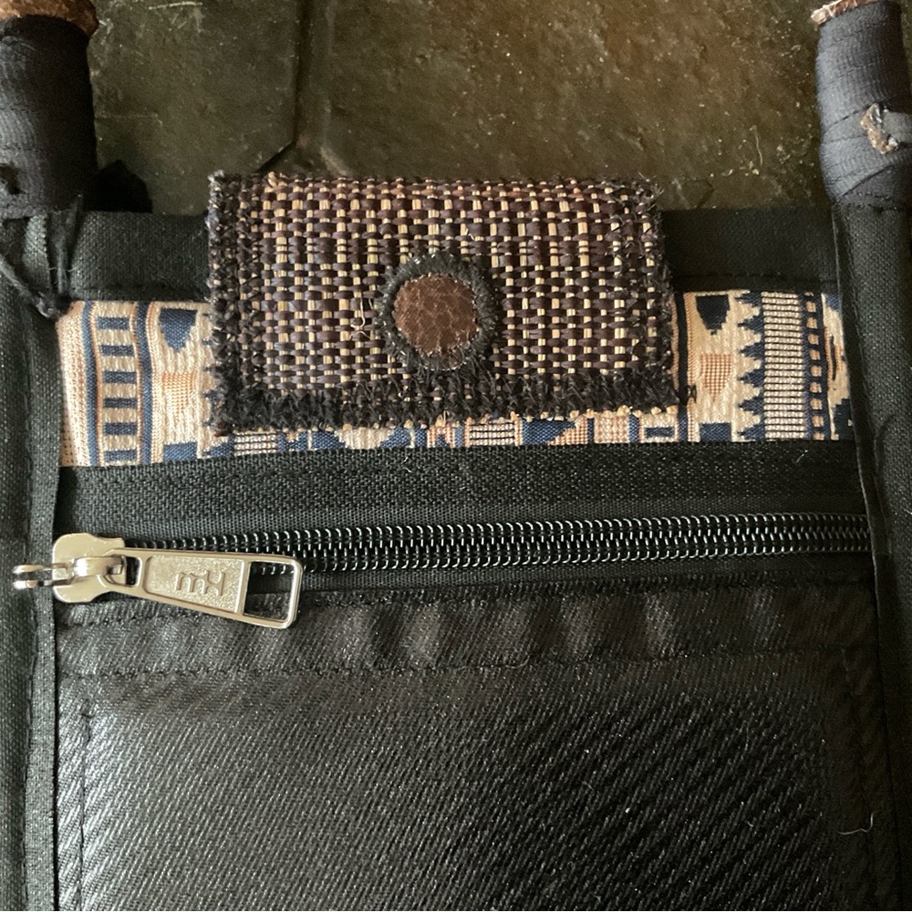 Stylish Boho Patchwork Design Crossbody Purse - image 5